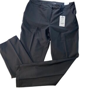 Lesmart Golf Pants Trousers Womens 10 Black 4 Way Stretch Office Business Casual